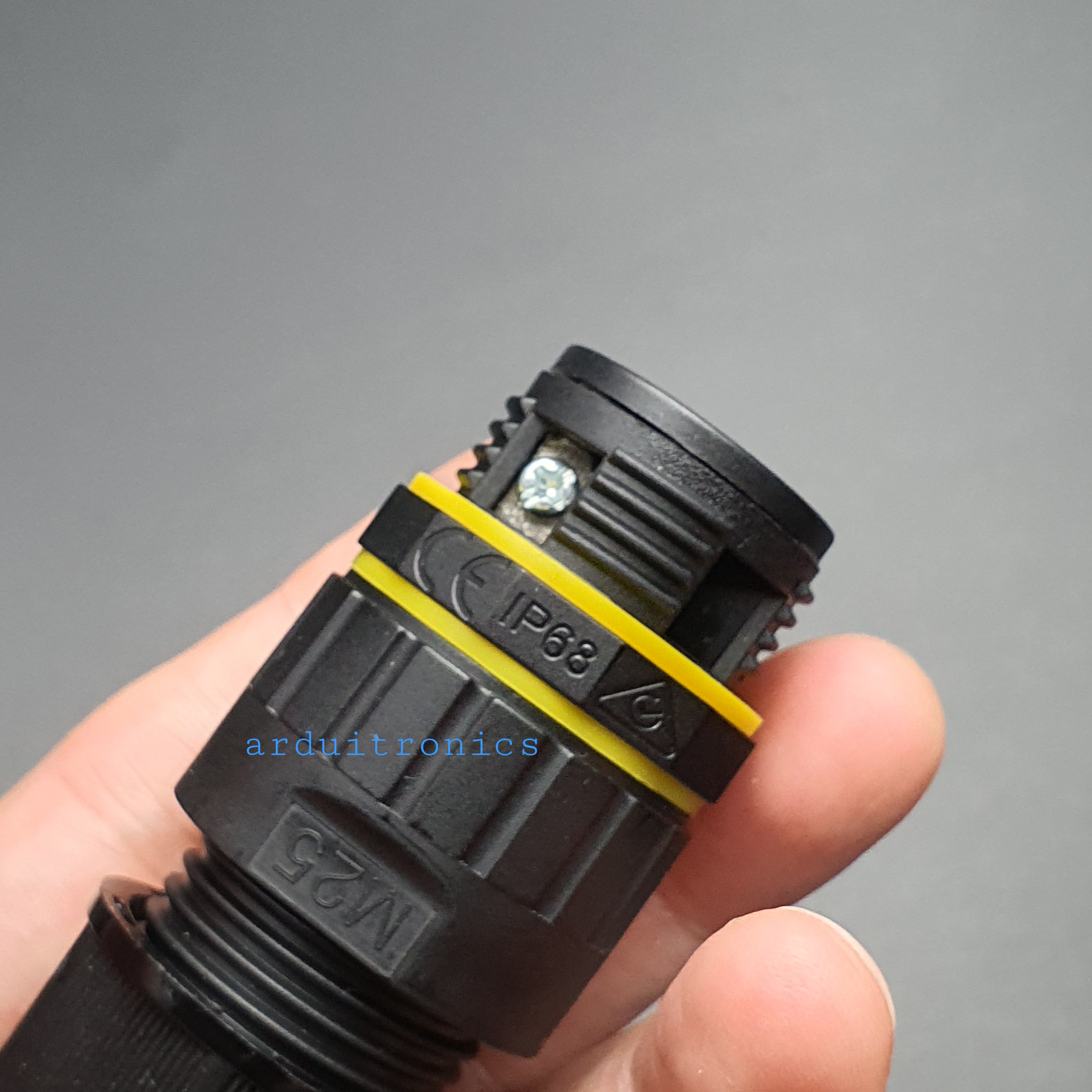 EW-M25-3P Waterproof / Rainproof Outdoor Cable Connector (wire diameter 5-9mm)