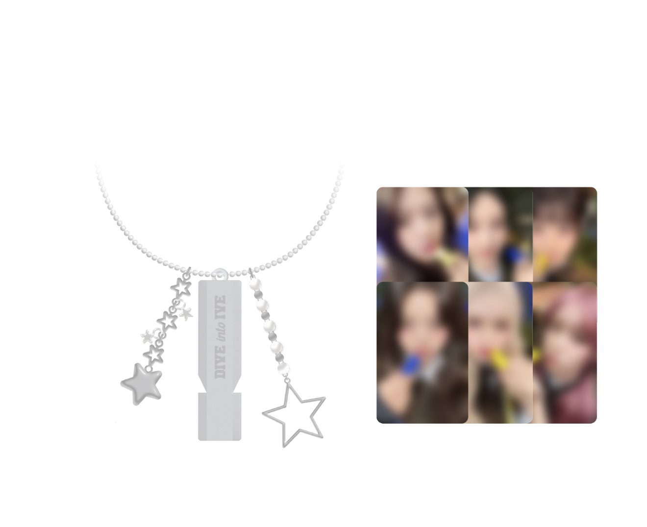 IVE -2025 IVE THE 3RD FAN CONCERT ＜IVE SCOUT＞ OFFICIAL MD - Whistle necklace