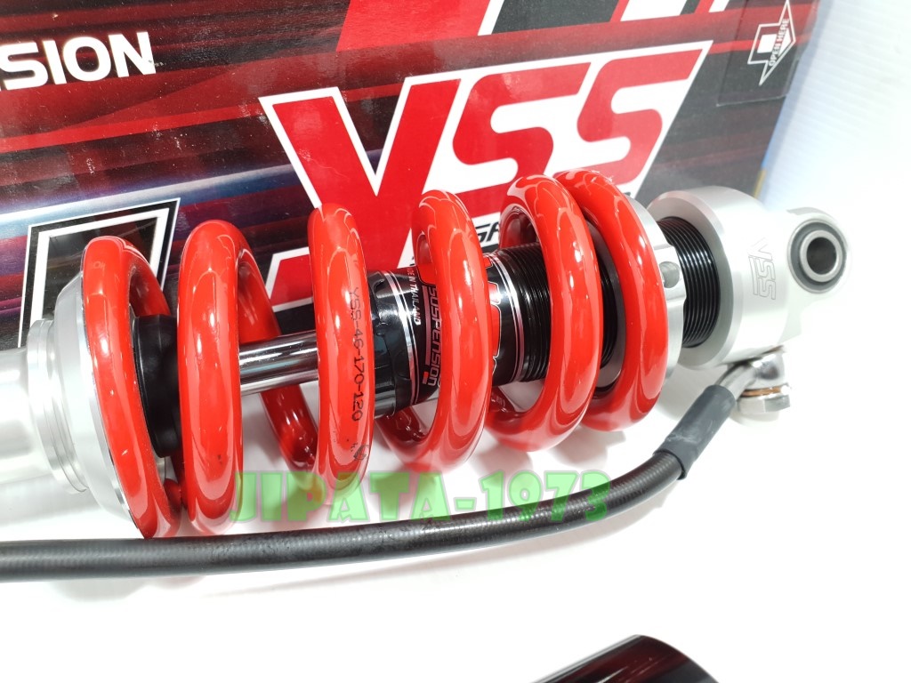 (NSR 150 ProArm)โช้คอัพหลังเดี่ยว YSS รุ่น MO-302 สำหรับ Honda NSR-PRO ARM สี ดำ/แดง/เงิน