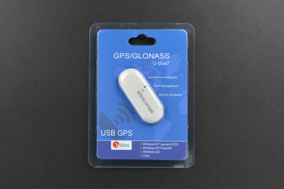 USB GPS Receiver (Compatible with Raspberry Pi / Jetson Nano)