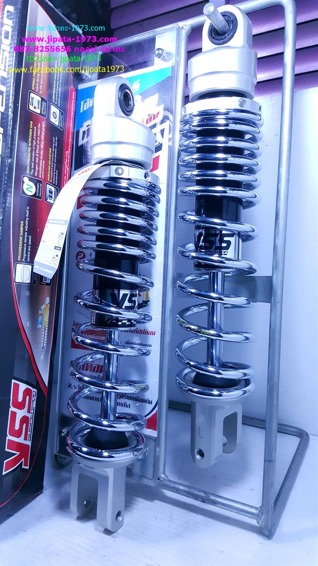 (PCX)โช้คอัพหลังคู่ YSS รุ่น Z-OFFSET(XL) หูเยื้อง สำหรับ Honda PCX 125,PCX150