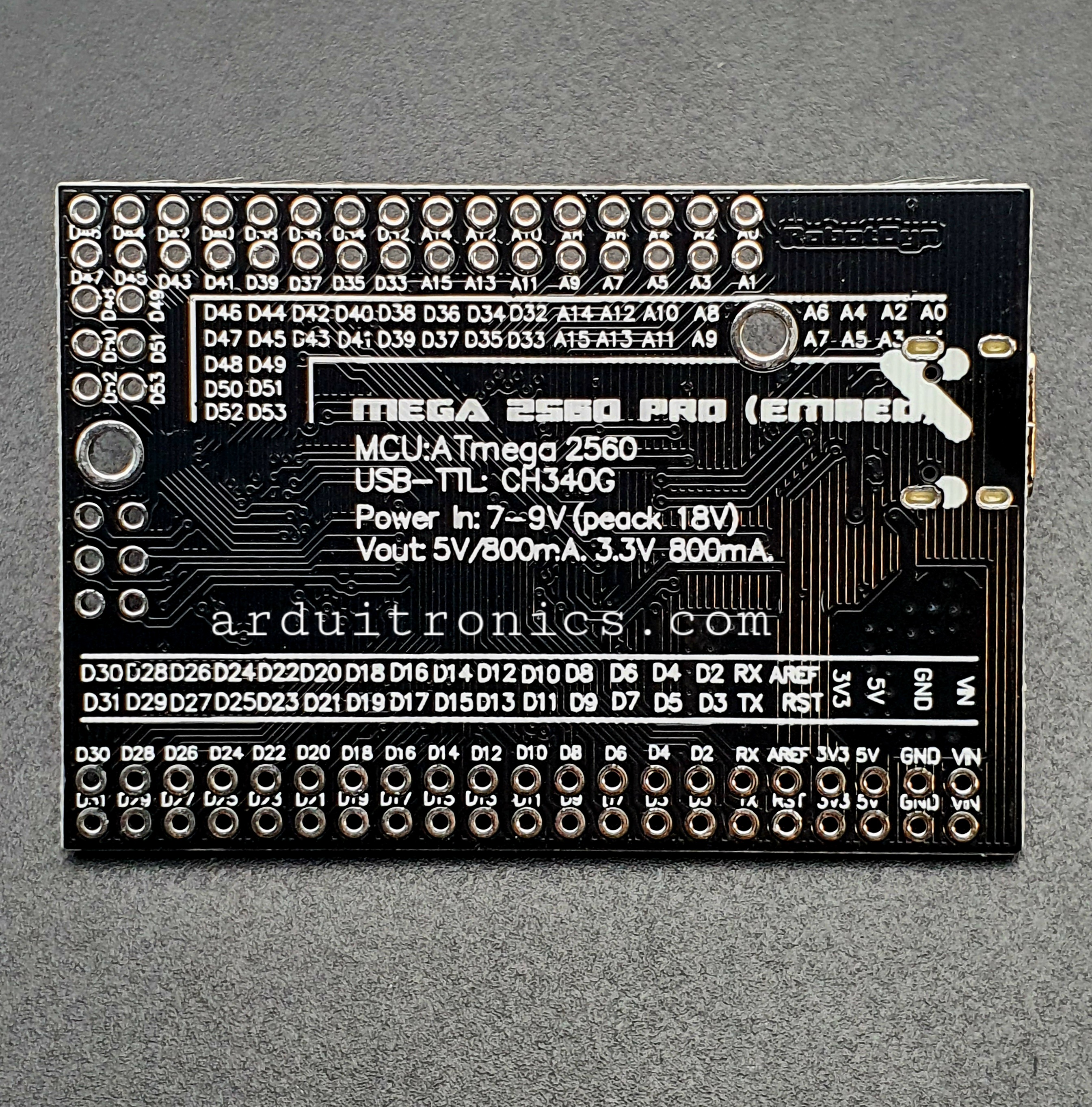 Arduino Mega2560 Pro ATmega2560 CH340G บอร์ด Arduino Mega2560 Pro ( USB Type-C )