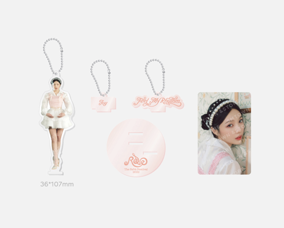 Red Velvet - The ReVe Festival 2022 - Feel My Rhythm' MD Collection -ACRYLIC STAND KEY RING - joy