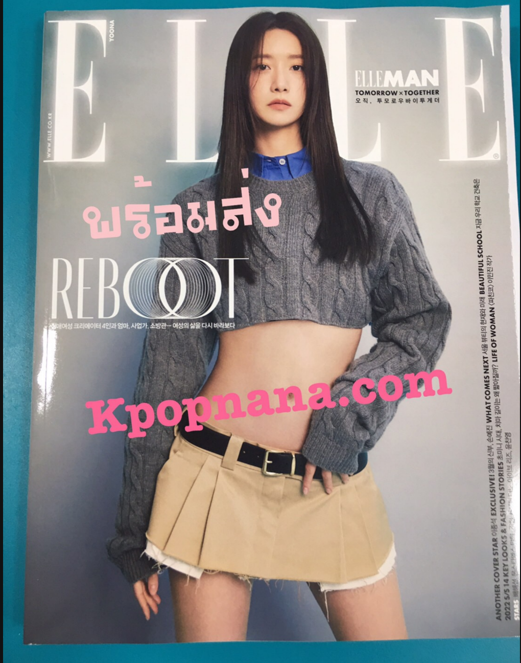 นิตยสาร ELLE 엘르 (여성월간) : 3 월 [2022] 표지 : yoona แบบ A ver พร้อมส่ง