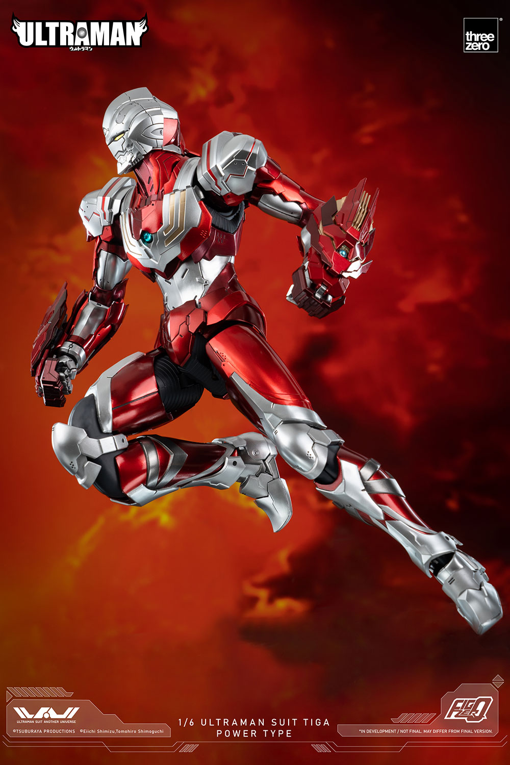 "Pre-Order" Threezero 1/6 Ultraman Suit Tiga Power Type