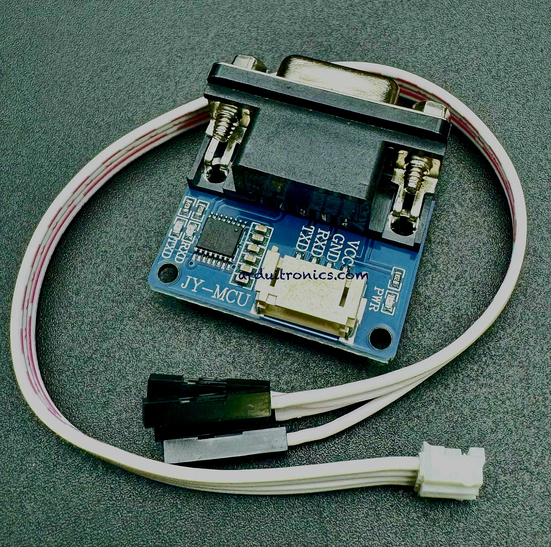RS232 to TTL Level Serial Port Conversion Board DB9 Female Chip SP3232EEY + พร้อมสายไฟ
