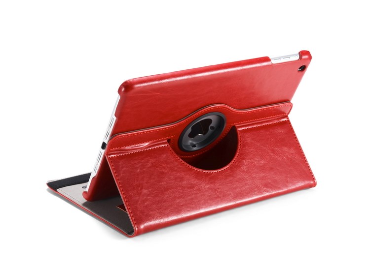 Pre-Order เคส iPad Air iPad 5 หนังแท้ โทนสีคลาสสิค หมุนได้ 360 องศา มี 4 สีจ้า