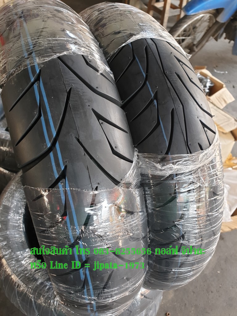 ยางนอก ยี่ห้อ Vee Rubber ติดรถ Honda Click 150 i ขนาดวงล้อ 14 นิ้ว