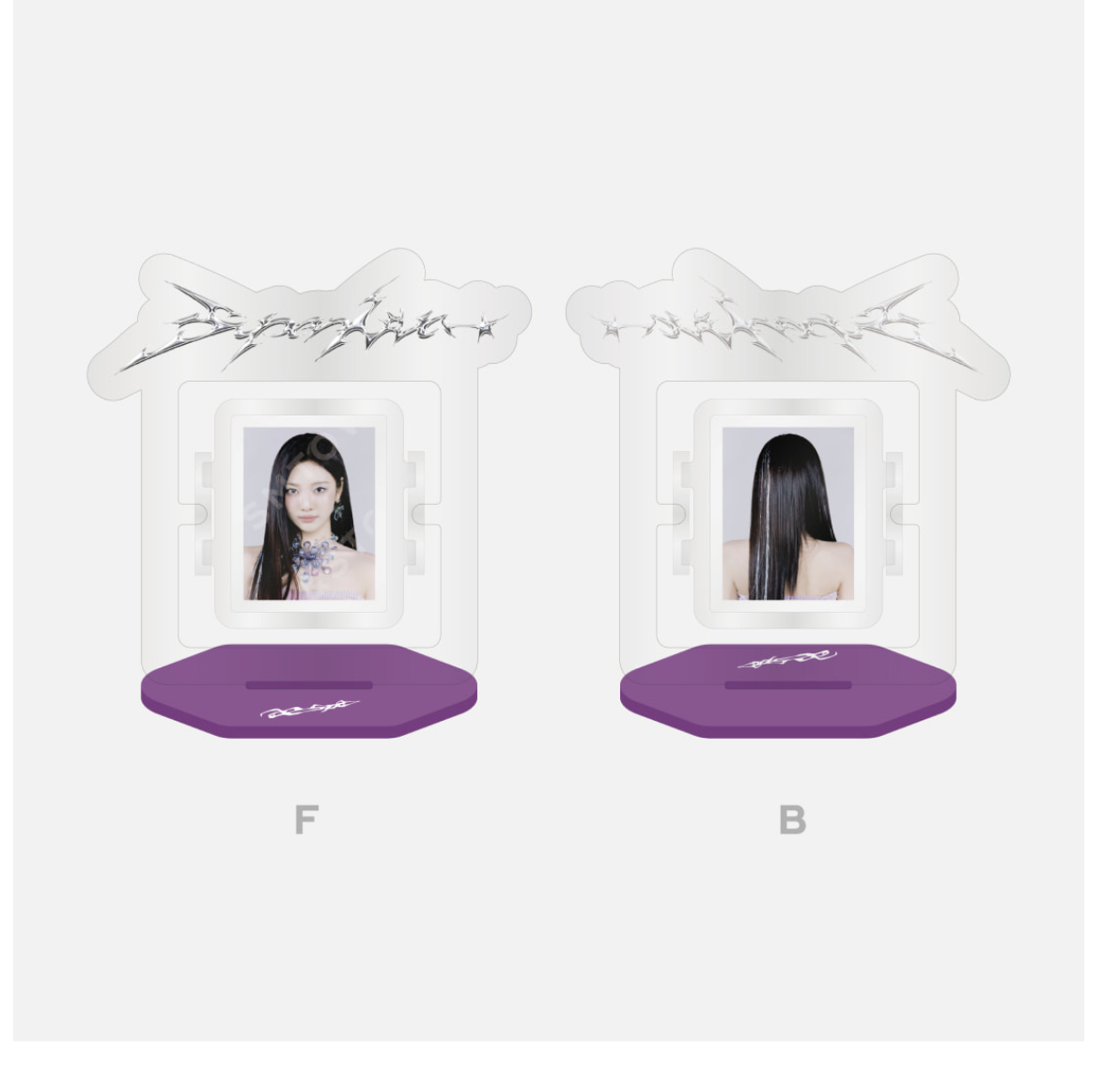 aespa - aespa WEEK – Armageddon : The Mystery Circle MD -Mini Acrylic Turning Stand set ระบุชื่อที่ต้องการ
