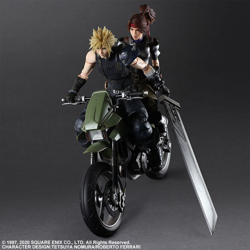 "Pre-Order" Play Arts Kai Jessie, Cloud & Bike Set