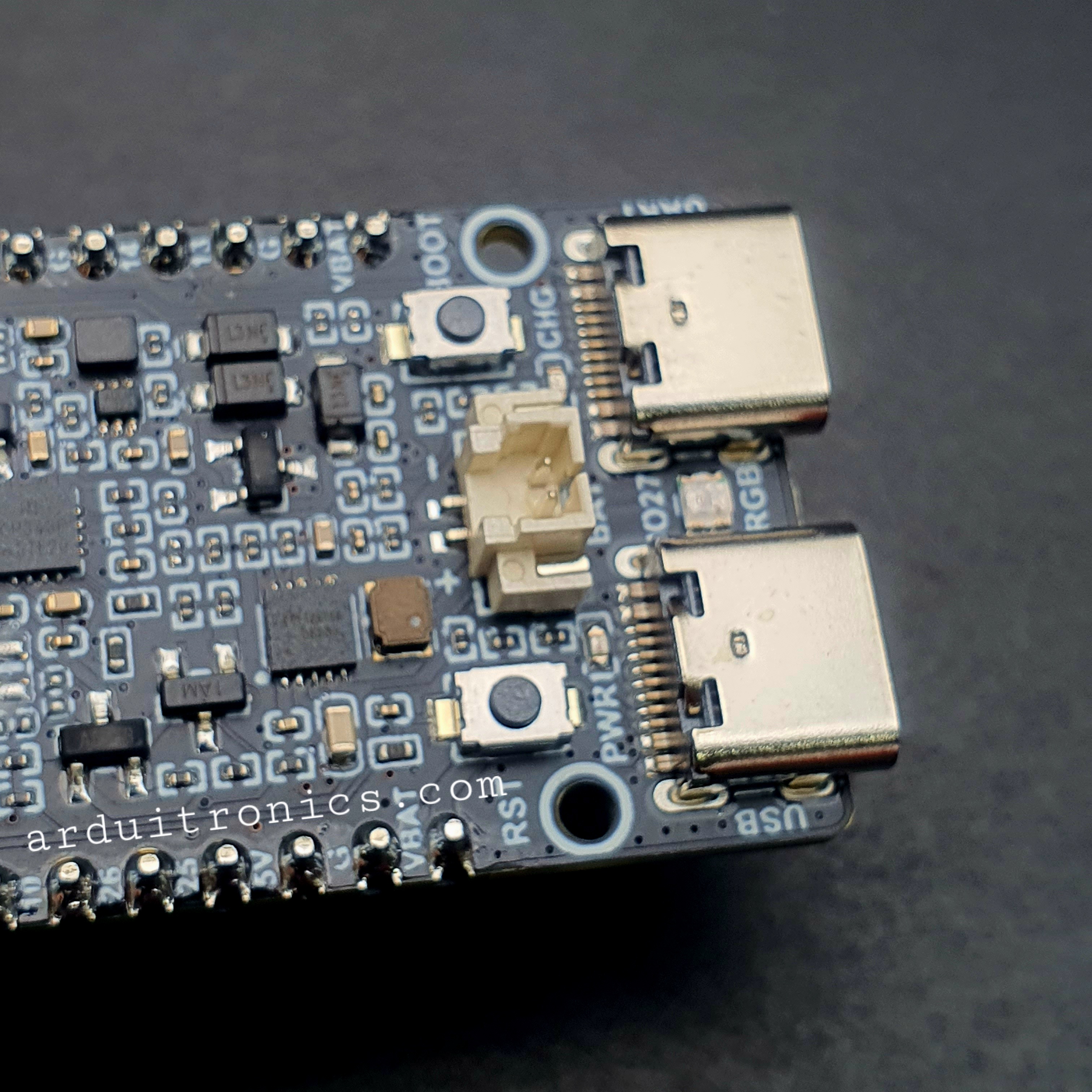 ESP32-C5 Dual-Band Wi-Fi 6 Development Board, 240MHz RISC-V Processor, ESP32-C5-WROOM-1 Series Module, Multi-Protocol RISC-V MCU - Pre-soldered header (แท้จาก WaveShare)