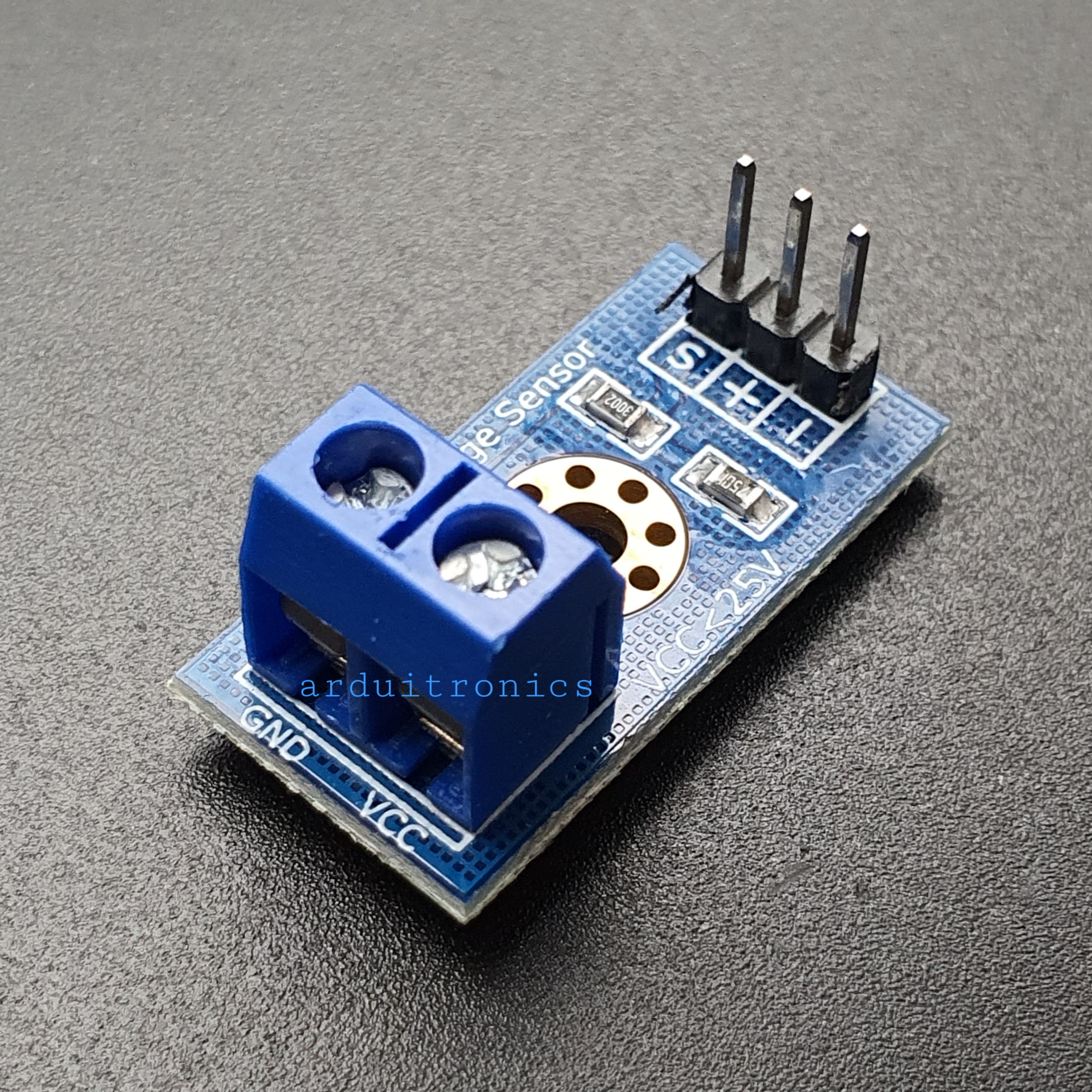 Arduino Standard Voltage Sensor Module (0-24 V) เซ็นเซอร์วัดแรงดัน