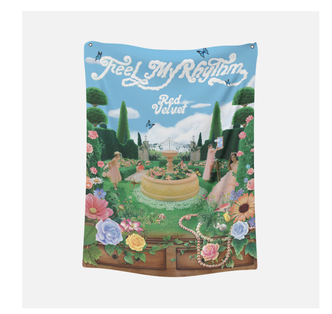 Red Velvet - The ReVe Festival 2022 - Feel My Rhythm' MD Collection - FABRIC POSTER