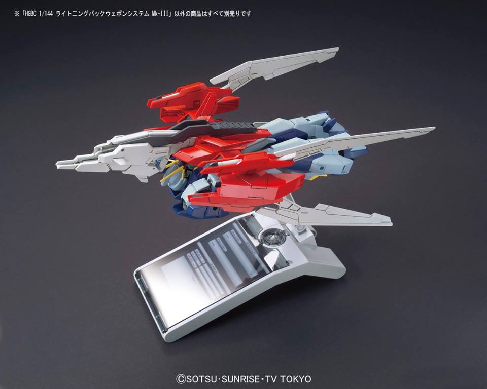 HGBF 1/144 Lightning Back Weapon System Mk-III