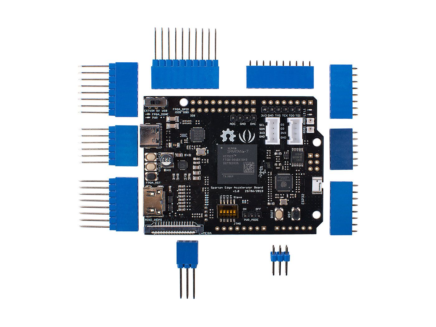 Spartan Edge Accelerator Board - Arduino FPGA Shield with ESP32 (แท้จาก seeedstudio)