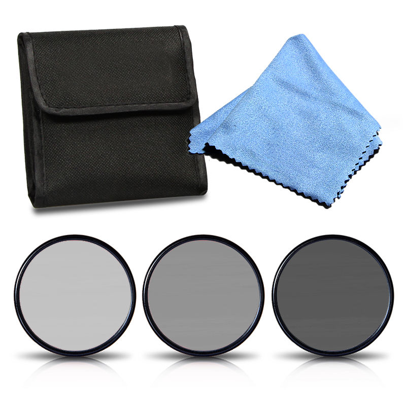 67mm Neutral Density ND Filter KIT ND2 ND4 ND8 SET