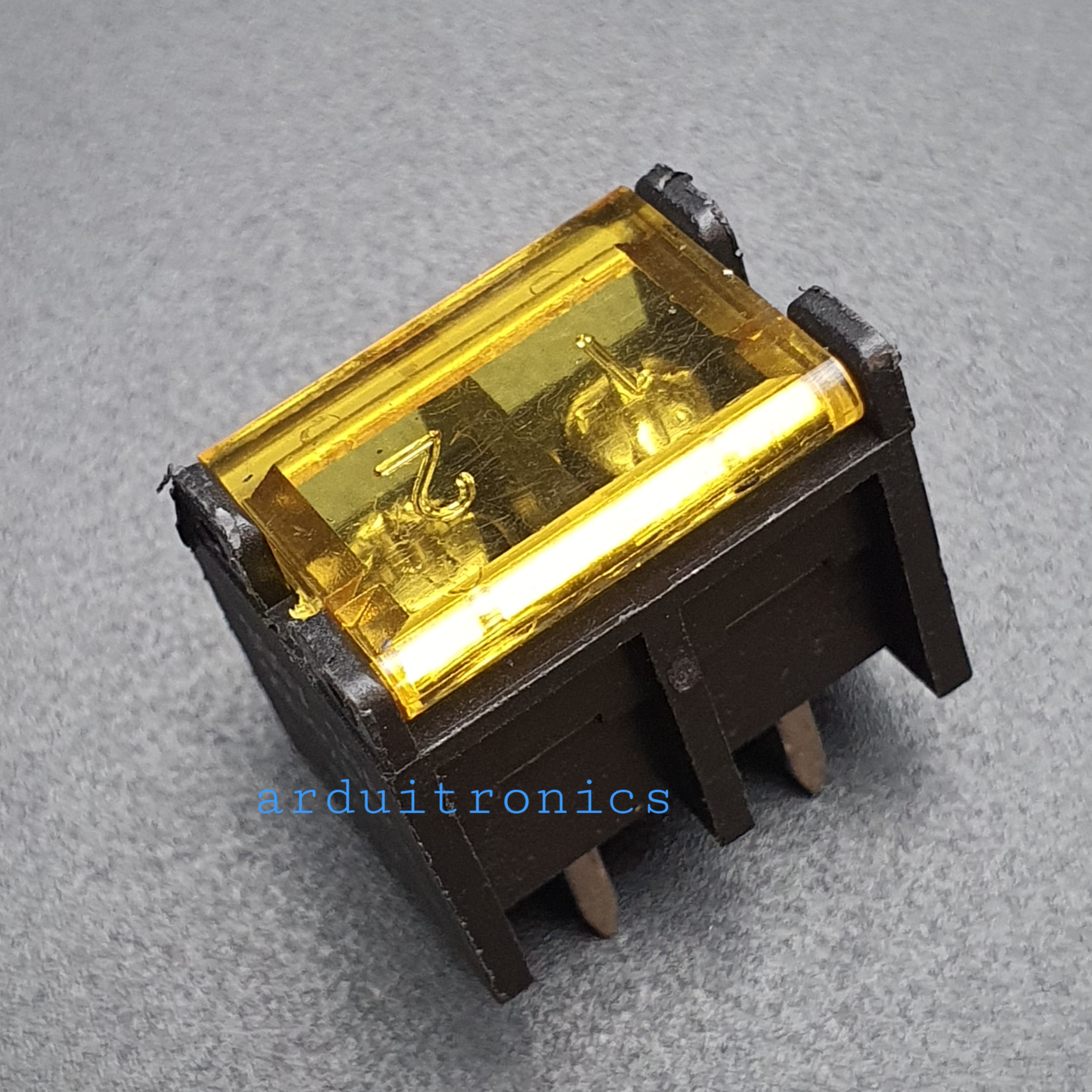 ขั้วต่อ Terminal Block HB-9500 (25A) แบบ 2 ช่อง แบบมีฝาครอบ