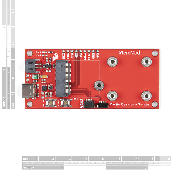 SparkFun MicroMod Qwiic Carrier Board - Single (แท้จาก Sparkfun, USA)