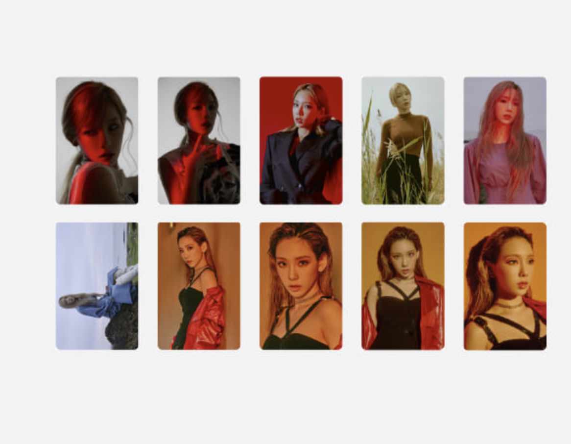TAEYEON - ของสะสม PURPOSE - Sticker pack พร้อมส่ง