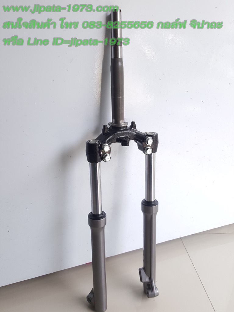 (Spark 115 i) ชุดแผงคอพร้อมโช้คอัพหน้า Yamaha Spark 115 i (ดรัมเบรคหน้า) แท้