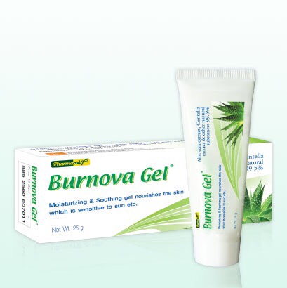 ราคาส่ง !!! Vitara Burnova gel Plus เบอร์นโนว่า เจล พลัส เจลว่านหางจระเข้ สร้างความชุ่มชื้น ปรับสภาพผิว