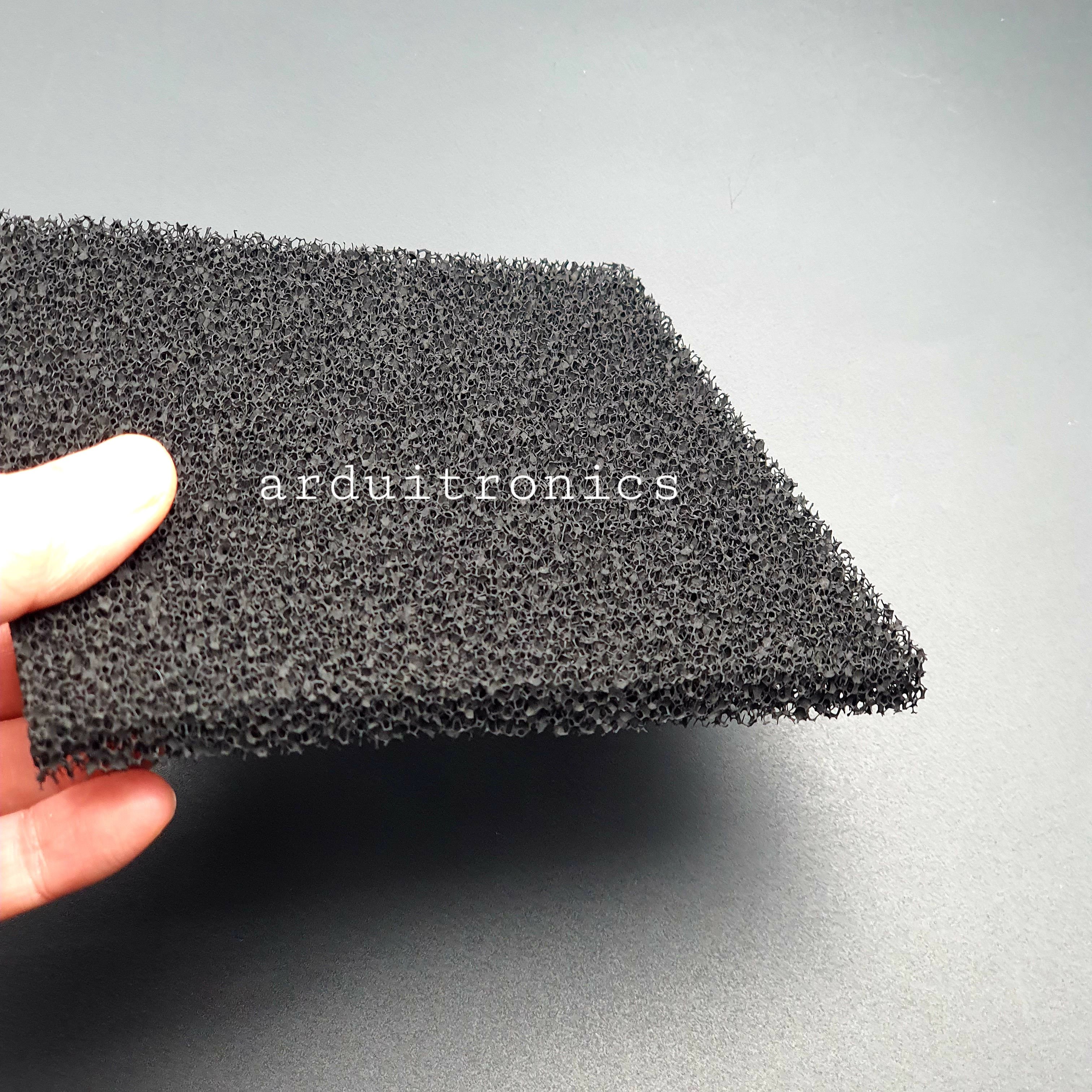 Activated Carbon Filter Sponge Size 13cm * 13cm For Smoke Absorber
