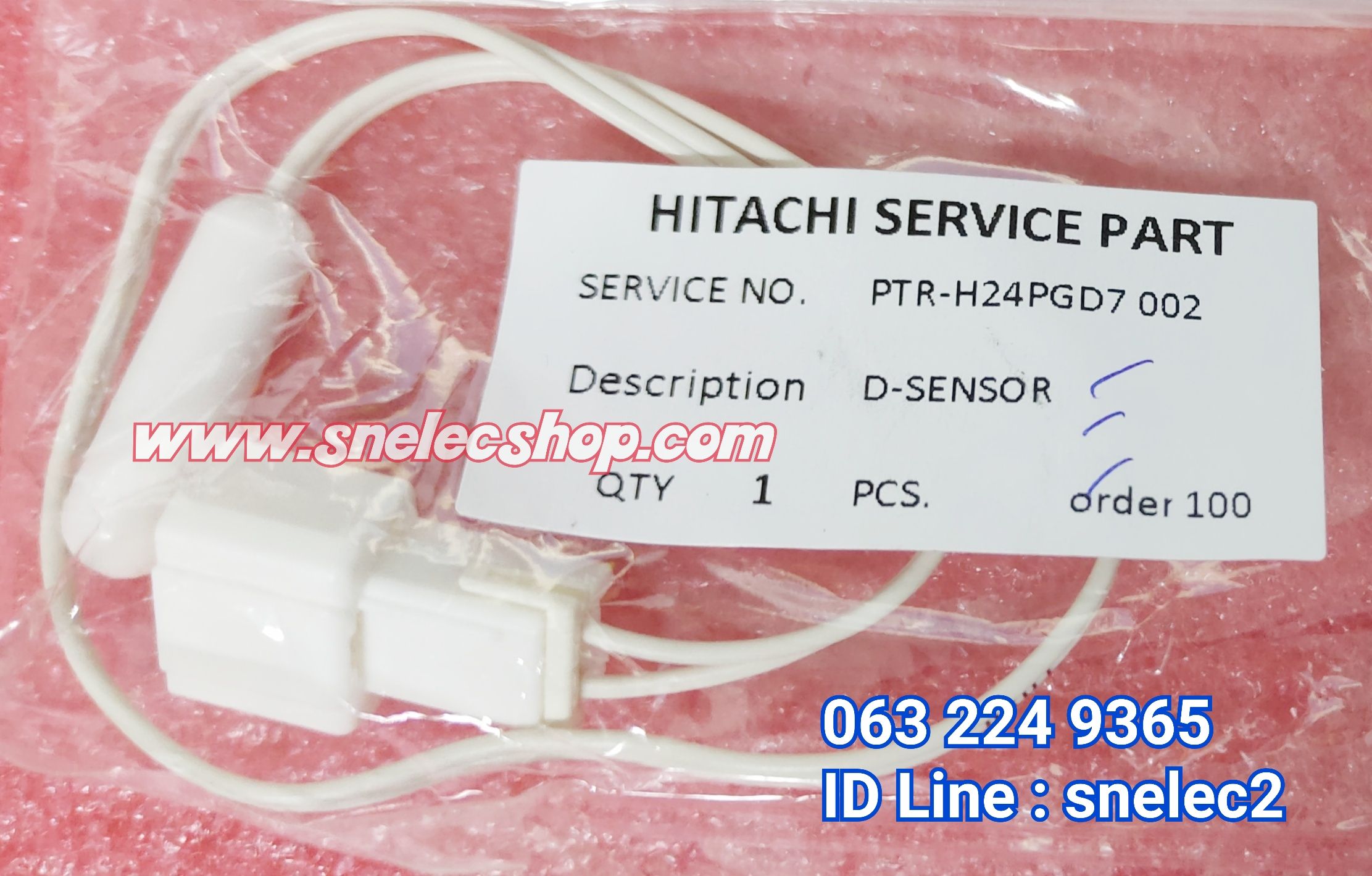 D-SENSOR ตู้เย็น HITACHI พาร์ท PTR-H24PGD7*002 ใช้ได้ 28 รุ่นตามข้อมูลด้านล่าง