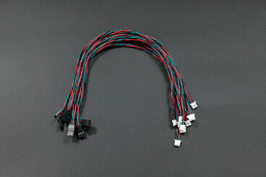 Gravity: Digital Sensor Cable for Arduino - 30cm (10 Pack) - แท้จาก DFRobot