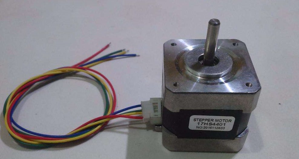 Stepping Motor แรงบิด 0.42 N.m - 1.7A (17HS4401) พร้อมสาย connector