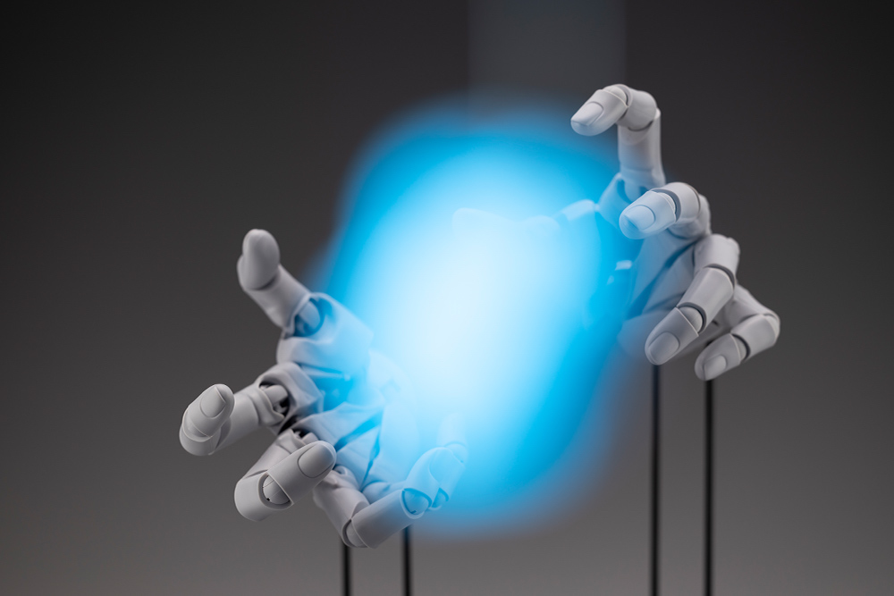 ARTIST SUPPORT ITEM Takahiro Kagami Hand Model /L -GRAY-