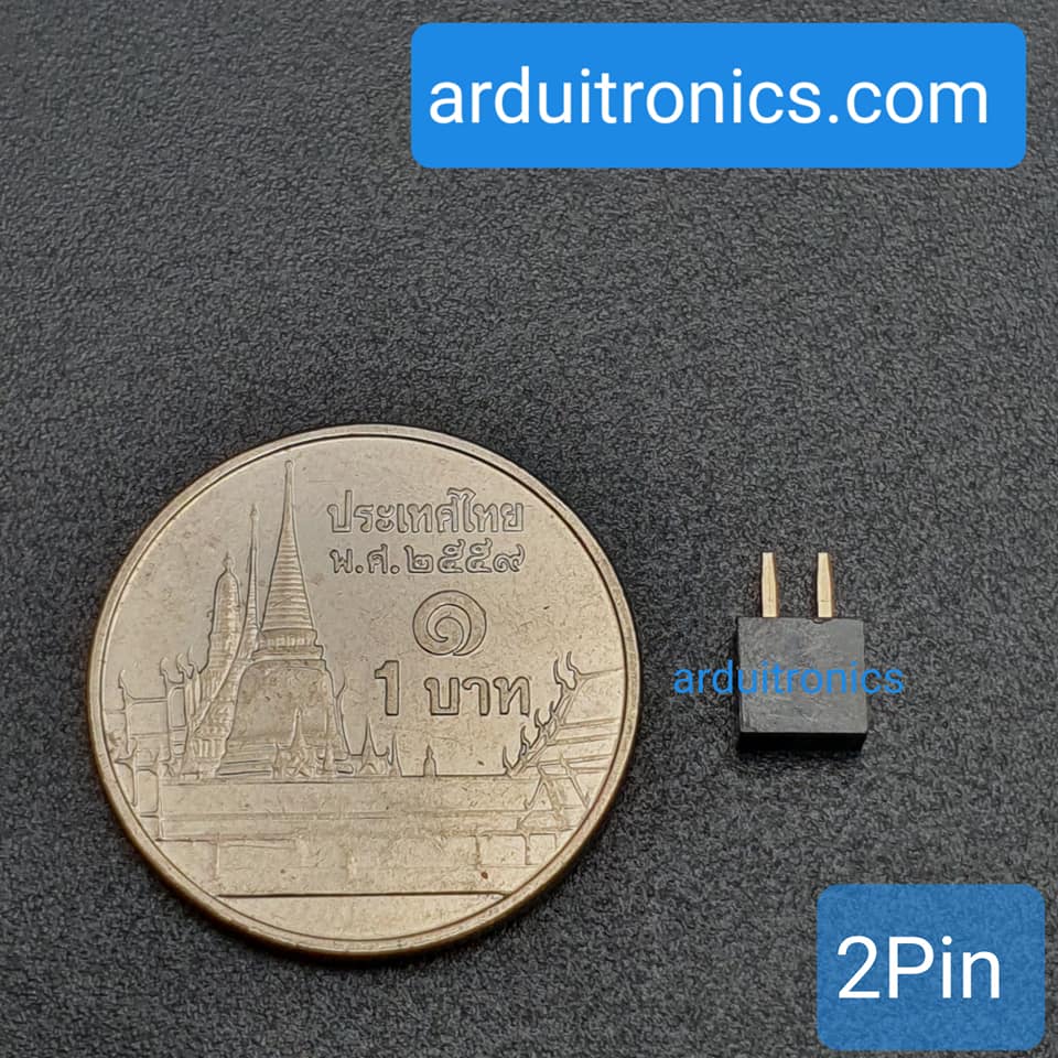 1x2P 2.0mm H4.3mm Pitch Single Row Female