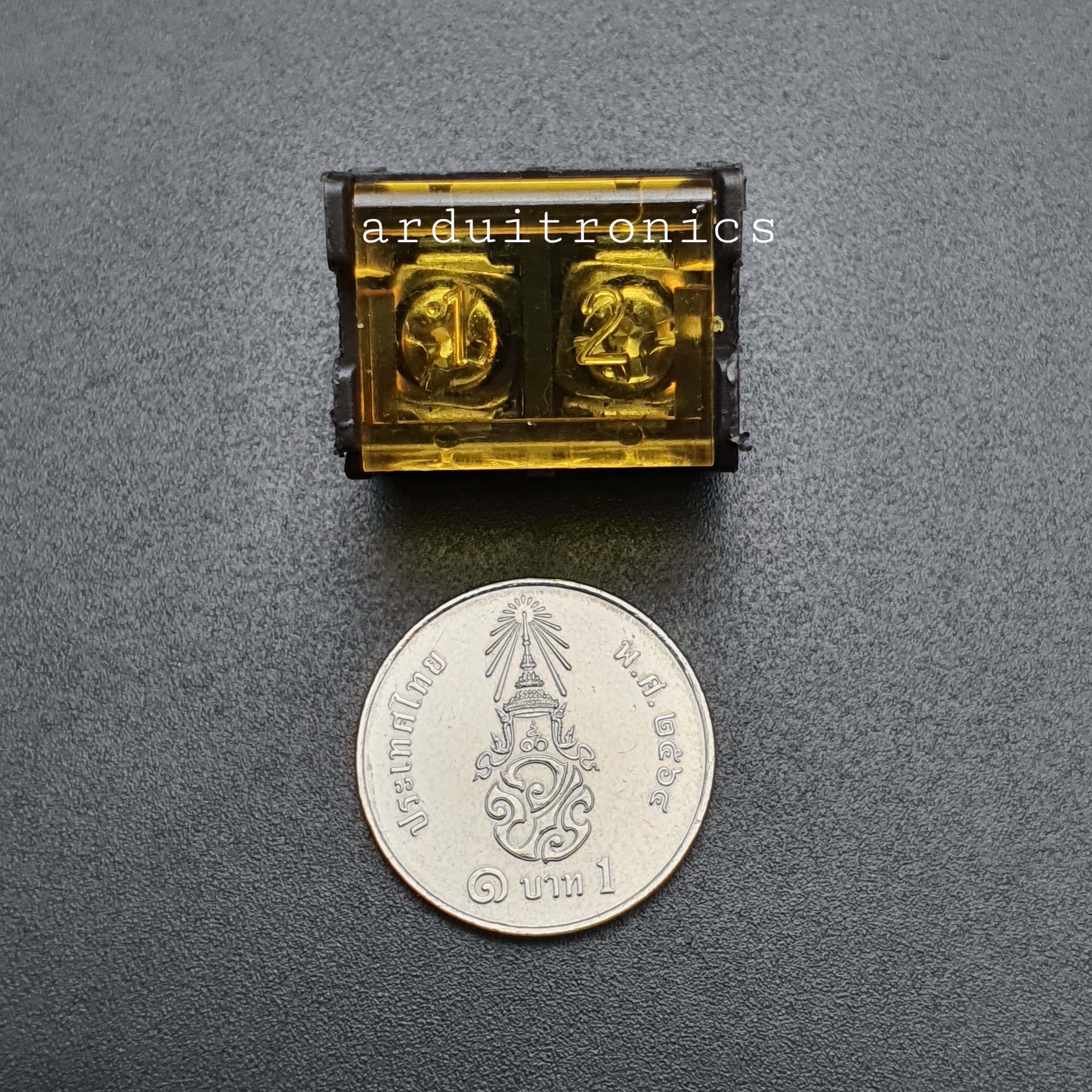 ขั้วต่อ Terminal Block HB-9500 (25A) แบบ 2 ช่อง แบบมีฝาครอบ