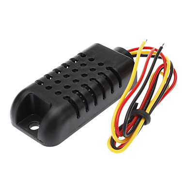DHT21/AM2301 Capacitive Digital Temperature and Humidity Sensor อย่างดีพร้อมเคส