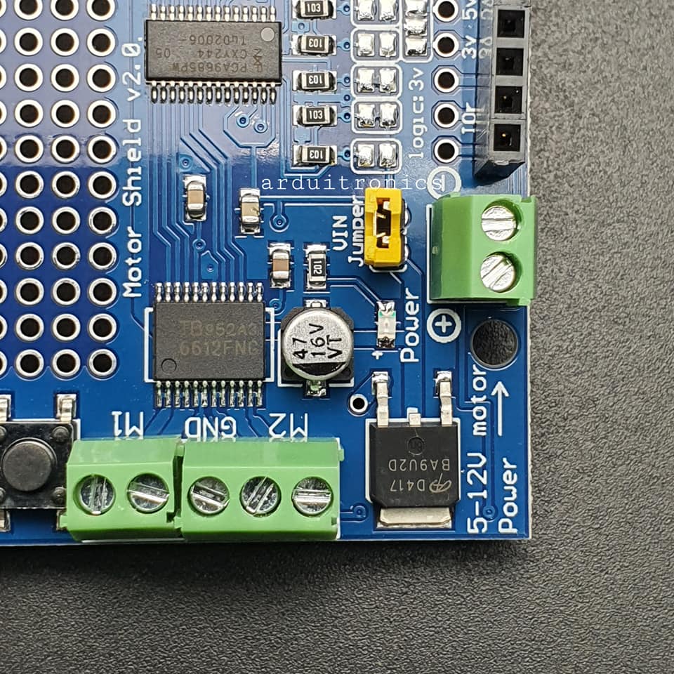 Stepper / Servo / Motor Driver Shield I2C Interface