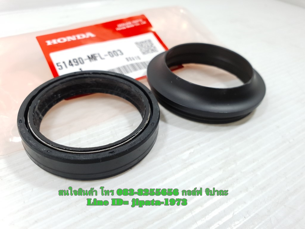 (CRF 250) ซีลโช้คหน้าและซีลกันฝุ่น Honda CRF 250L,CRF 250M,CRF 250 Rally แท้ (ราคาต่อชุด)