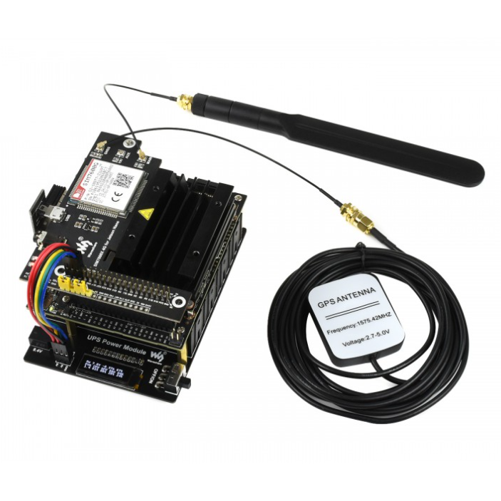 Uninterruptible Power Supply UPS Module For Jetson Nano, Stable 5V Power Output (แท้จาก Waveshare)