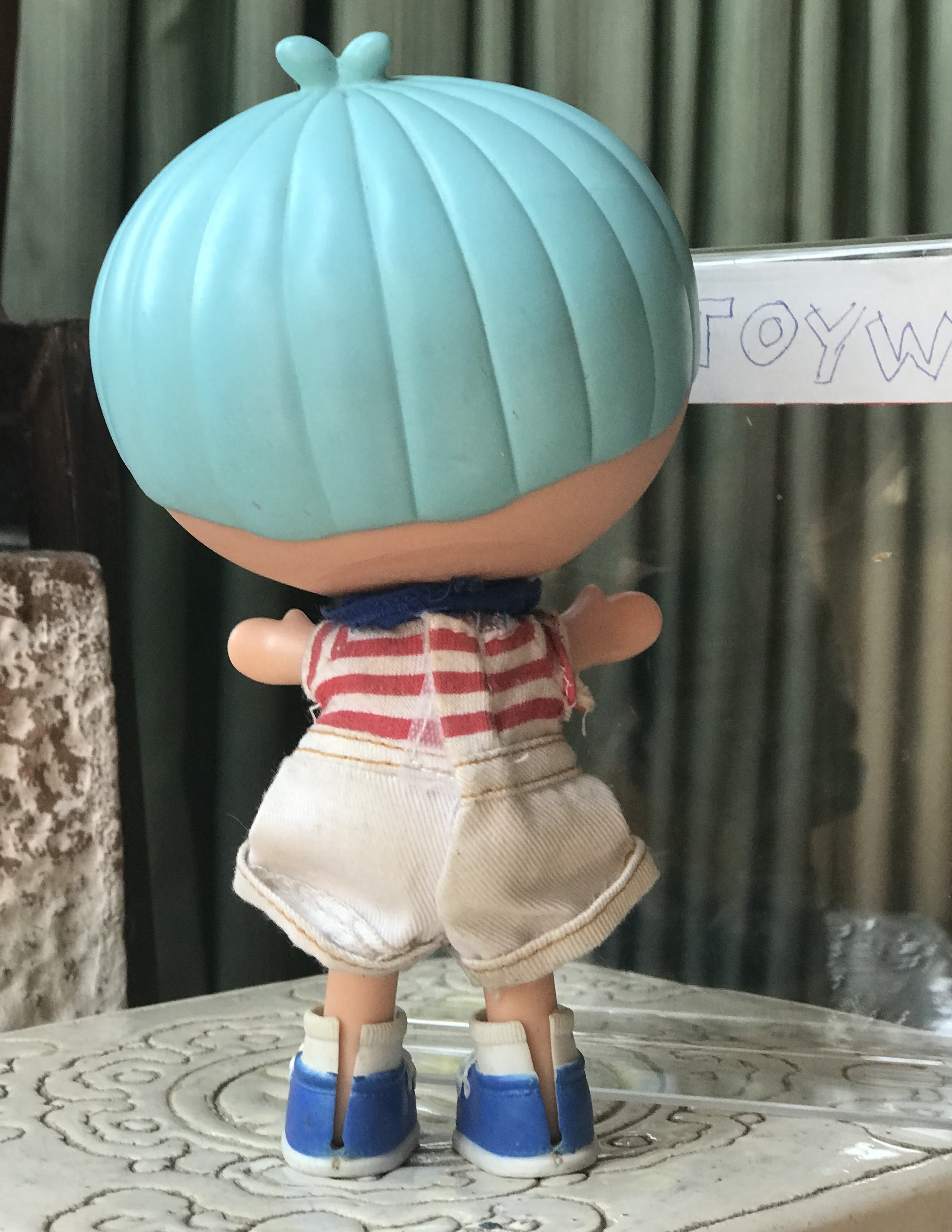 มือสอง Lalaloopsy ตุ๊กตากระดุม น้องกระดุมพร้อมชุด(ถอดได้) ขนาด 7 นิ้ว น้องนั่งได้ ยืนเองได้ จัดท่าตามชอบค่ะ วัสดุยางแข็งทั้งตัวค่ะ