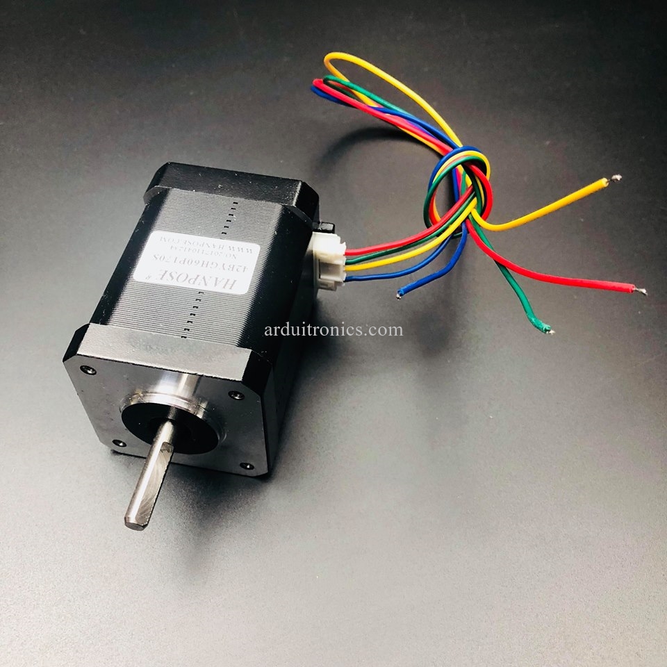 Stepper motor แรงบิด 0.73 N.m 1.7A (42BYGH60-1700A)