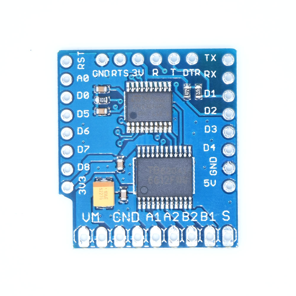 WeMos D1 Mini I2C Dual Motor Drive Shield (TB6612FNG V1.0)