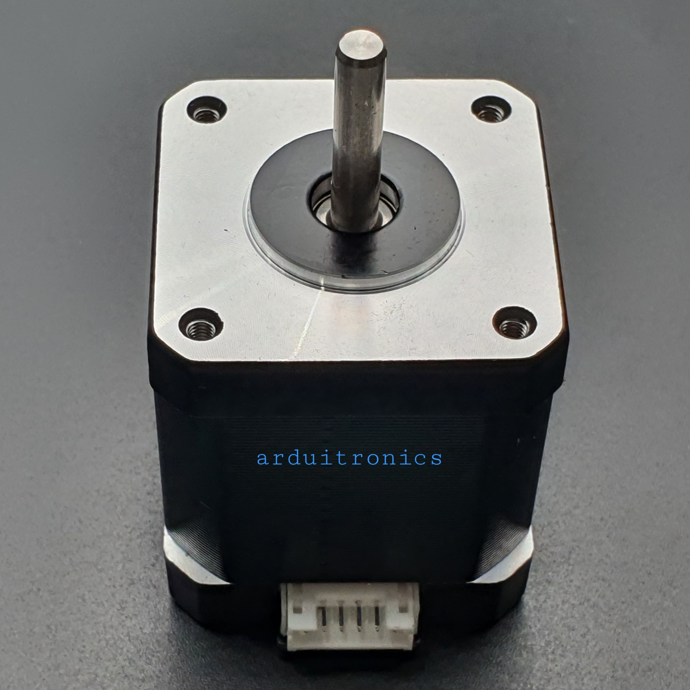 Stepping Motor แรงบิด 0.48 N.m - 1.8A (17HS8401S) สีดำ พร้อมสาย connector