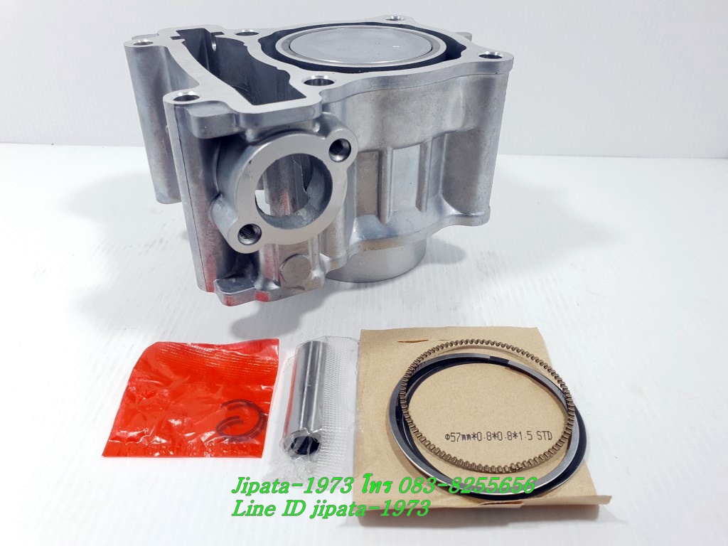 (Mslaz) ชุดเสื้อสูบพร้อมชุดลูกสูบแหวนครบชุด Yamaha Exciter,Mslaz,R15 ตัวแรก งานเกรดเอ