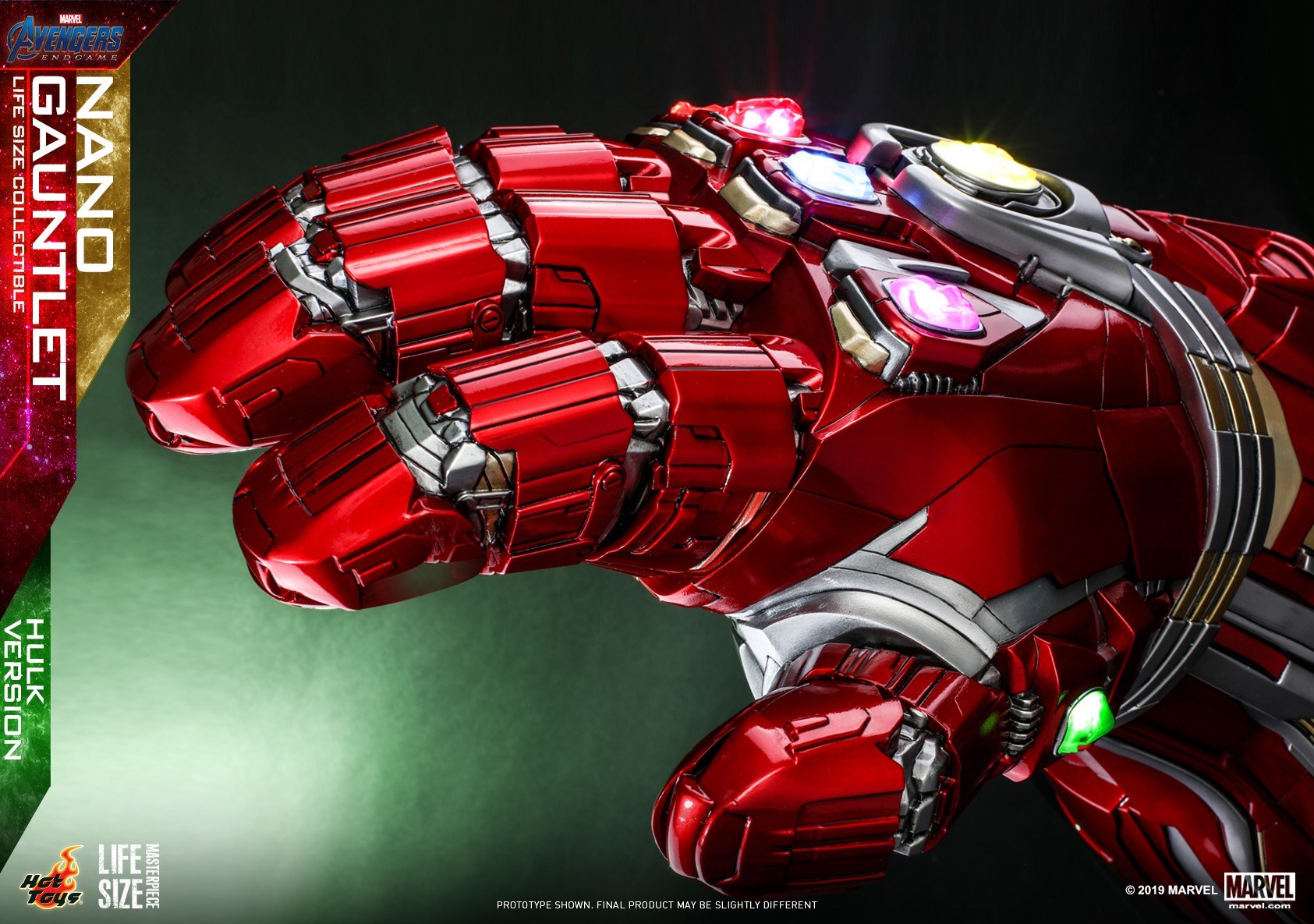 "Pre-Order" Nano Gauntlet: Avengers Endgame 1/1Scale (Hulk Version)