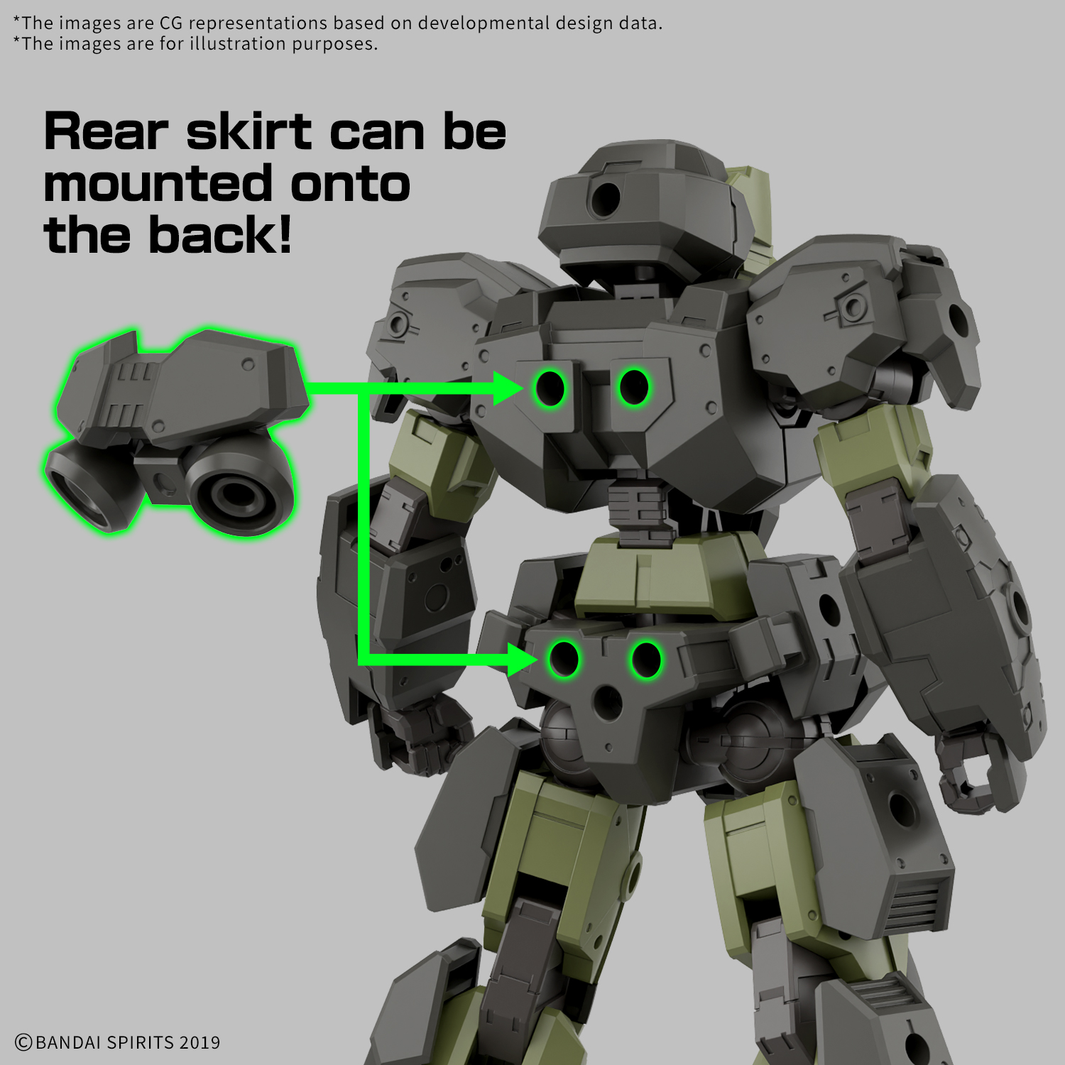 "Pre-Order" 30MM 1/144 eEXM-23 Tecprot 02