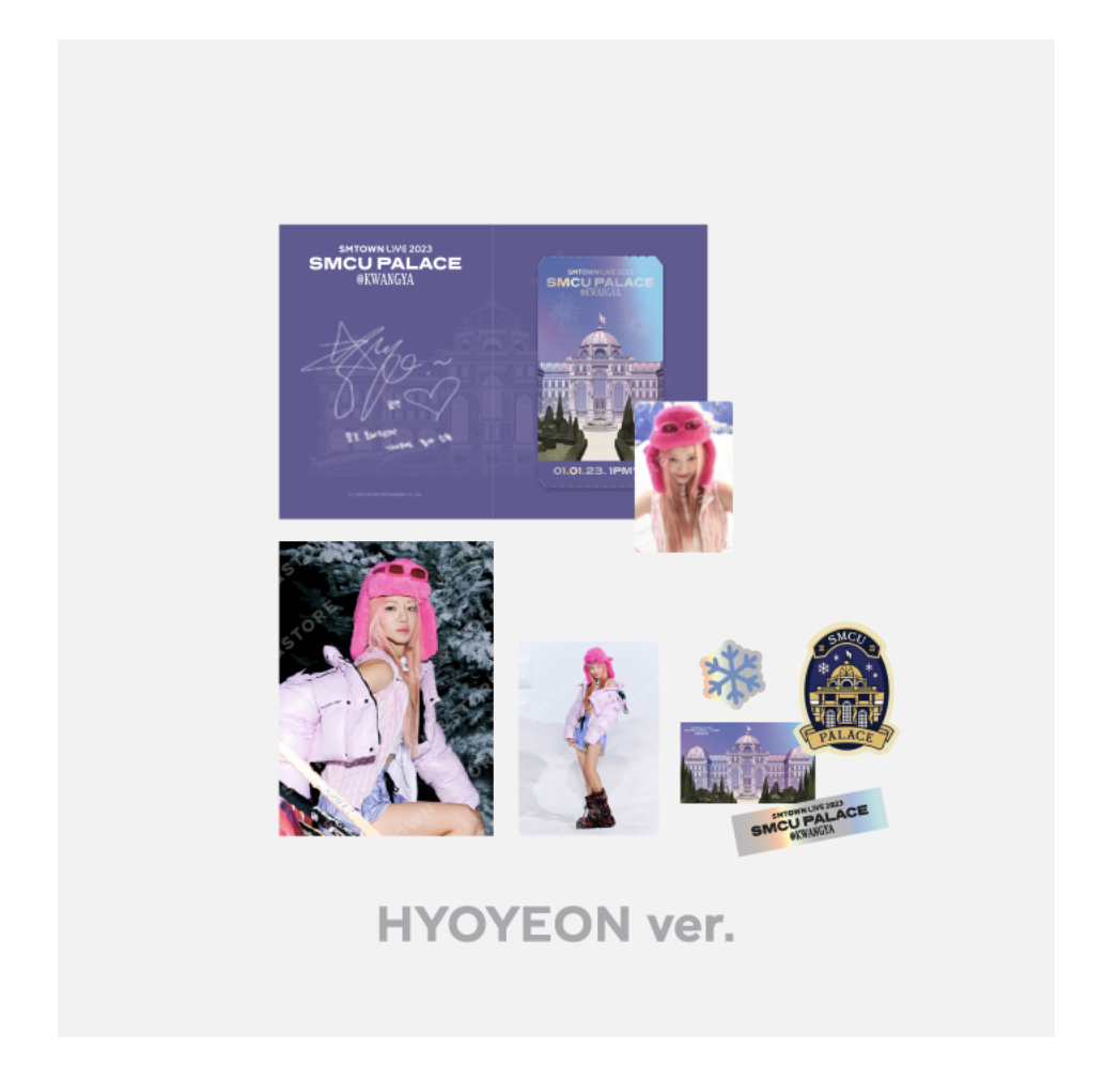 GIRLS' GENERATION - SMCU PALACE @ KWANGYA OFFICIAL MD - Special AR Ticket Set - Hyoyeon