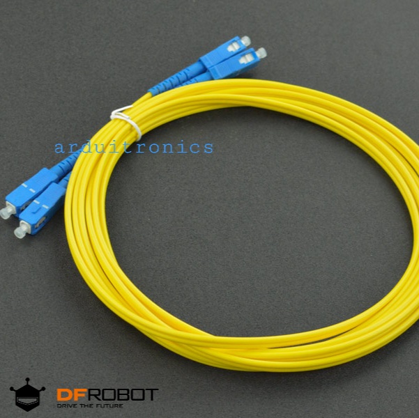 2mm SC-SC Single Mode Duplex Fiber Jumper (3m) (แท้จาก DFRobot)