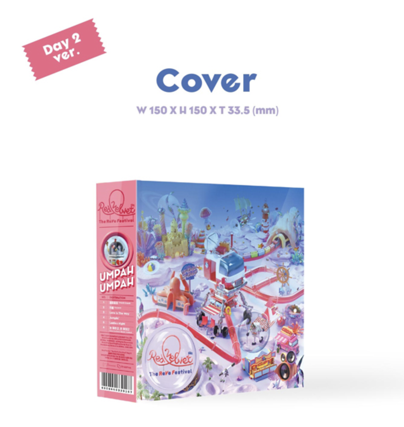 Red Velvet - Mini Album [The ReVe Festival Day 2] หน้าปก Day 2 Ver.