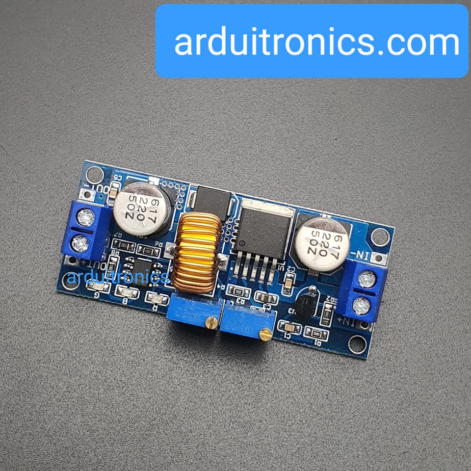 Step Down XL4015 High current 5A 4-38V to 1.25-36V โมดูลแปลงไฟจาก 4-38V เป็น 1.25-36V กระแส 5A