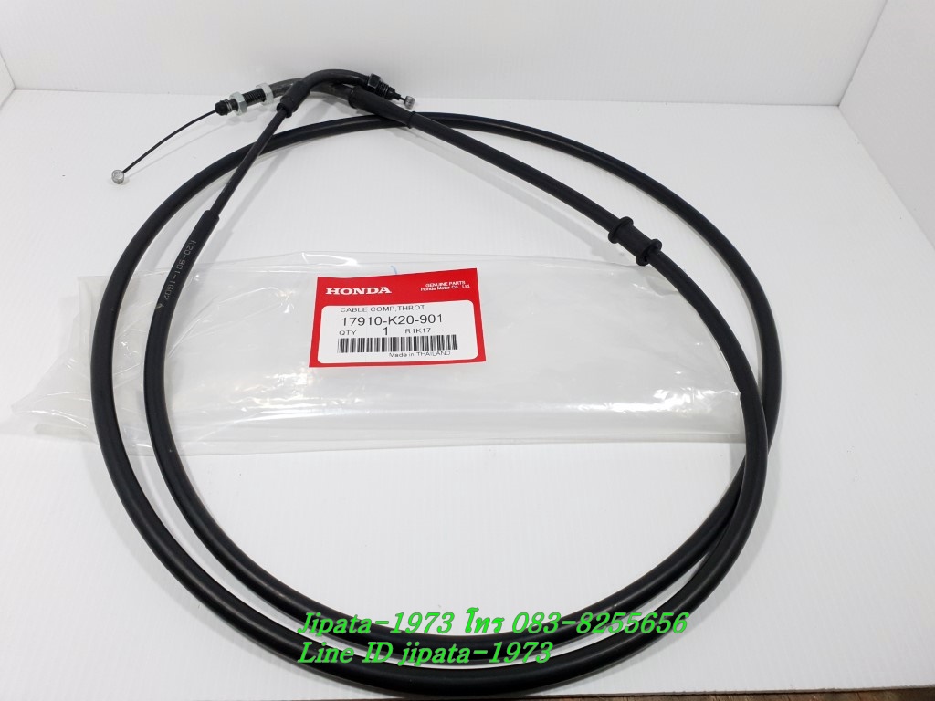 (Zoomer X) ชุดสายเร่ง Honda Zoomer X ปี 2012 แท้