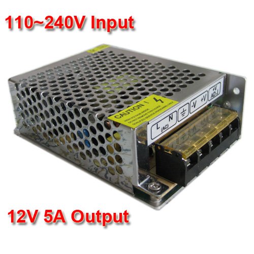 Switching Power Supply 12V 5A 60W