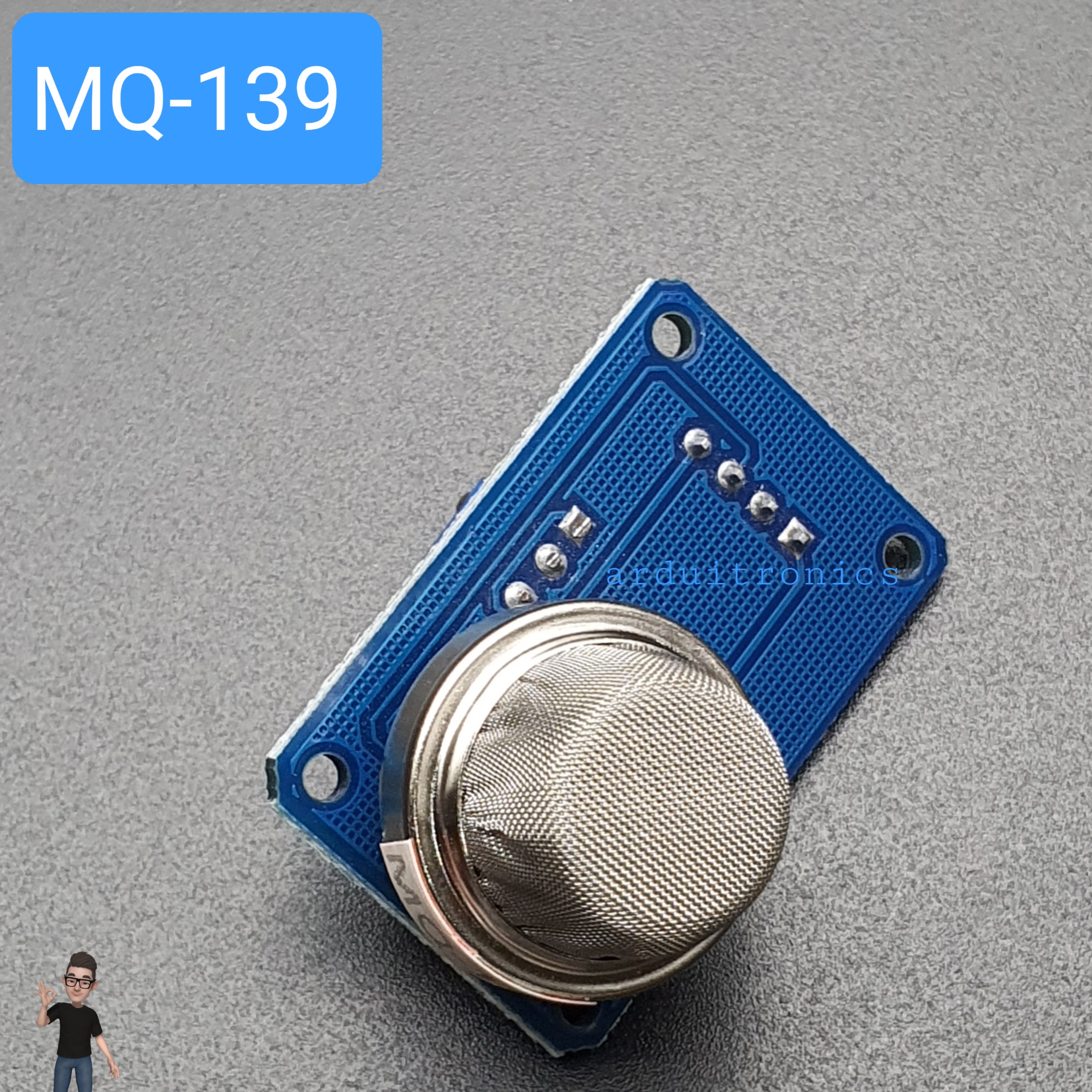 MQ139 Gas Sensor Module (สารทำความเย็น Freon : R11, R22, R113, R134A, R409A, R410A) MQ-139